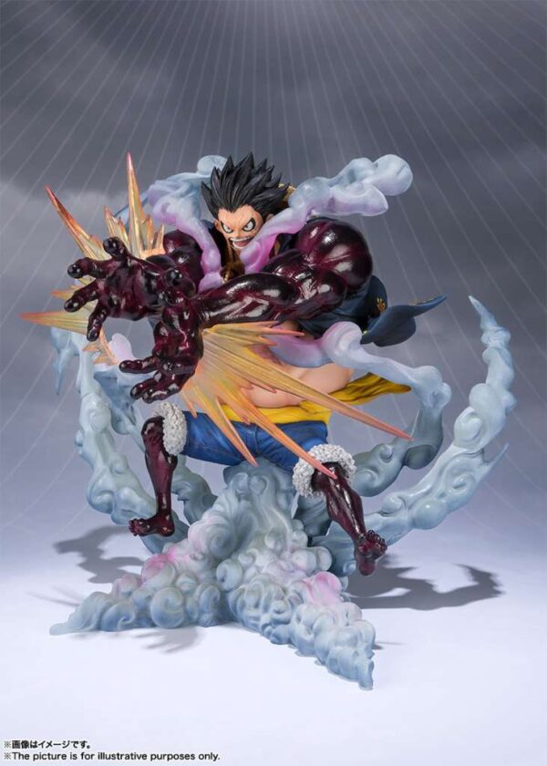 One Piece Luffy Gear 4 "Leo Bazooka" Figuarts Zero 18 cm - Imagen 2