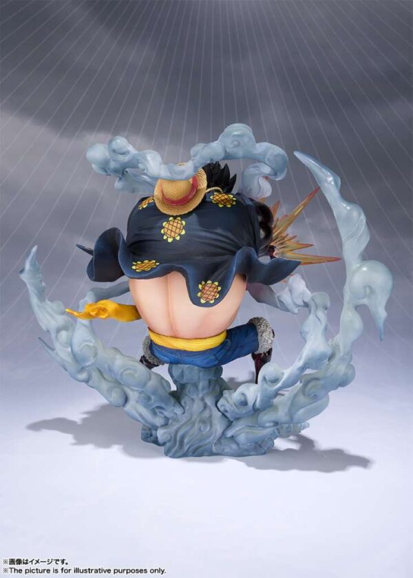One Piece Luffy Gear 4 "Leo Bazooka" Figuarts Zero 18 cm - Imagen 5