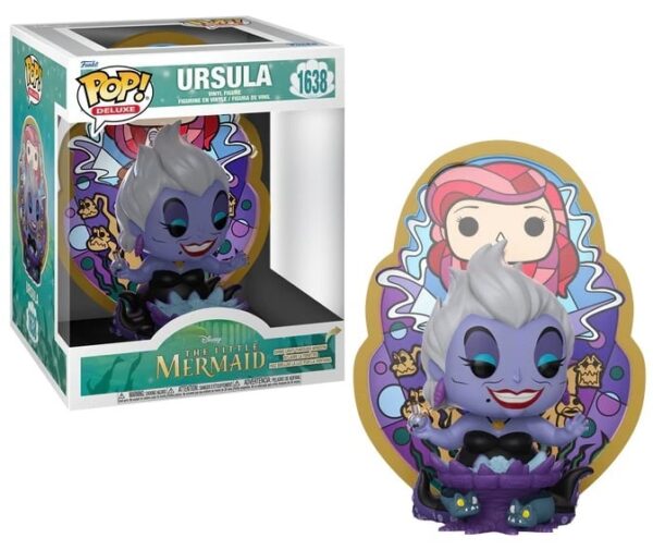 Funko POP! VILLAINS Deluxe Ursula (Stained Glass) 1638