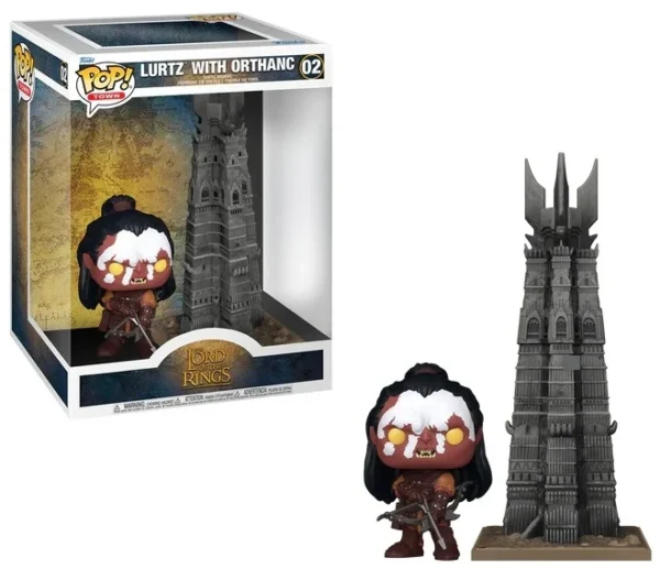 Funko POP! Town Señor de los anillos Lurtz with Orthanc 02
