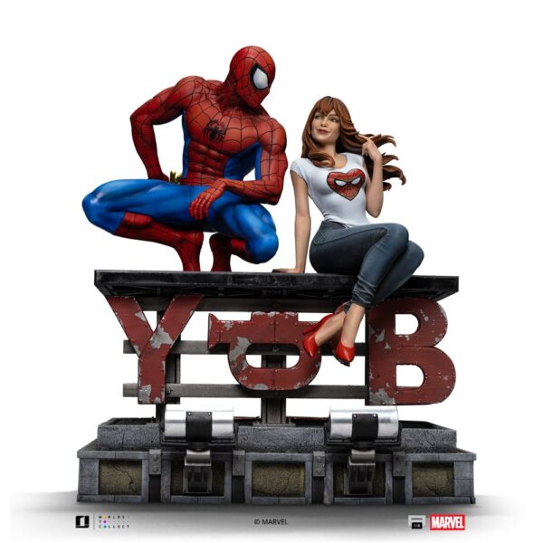 Marvel Spider-Man & MJ Iron Studios 1/6 scale 35 cm