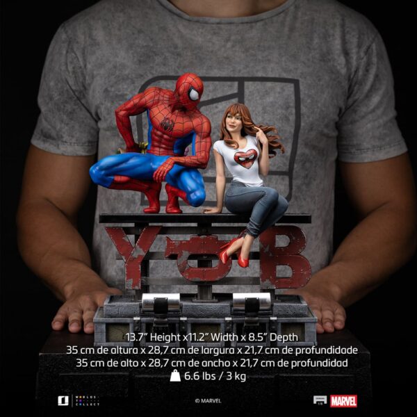 Marvel Spider-Man & MJ Iron Studios 1/6 scale 35 cm - Imagen 6