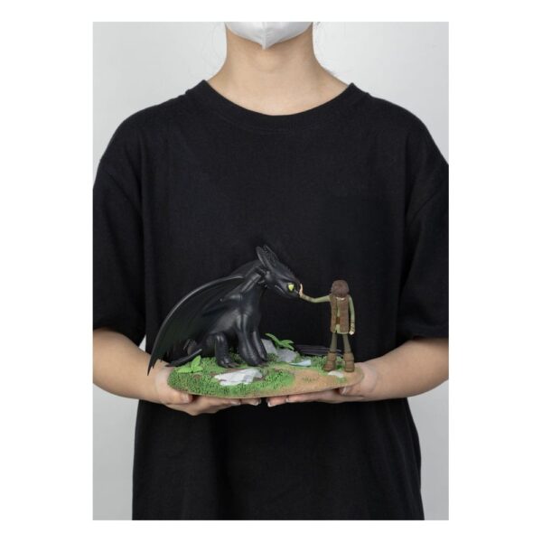 Como entrenar a tu dragon Beast Kingdom D-Stage Toothless & Hiccup 15 cm - Imagen 6