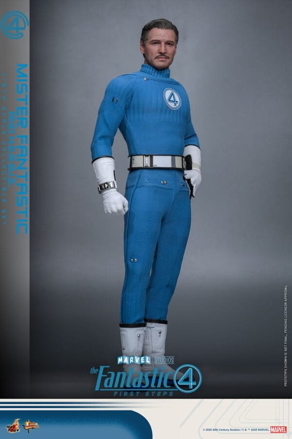 Los Cuatro Fantásticos: primeros pasos Hot Toys Movie Masterpiece 1/6 Mister Fantastic 30 cm