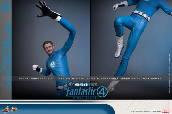Los Cuatro Fantásticos: primeros pasos Hot Toys Movie Masterpiece 1/6 Mister Fantastic 30 cm - Imagen 3