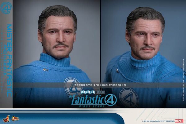 Los Cuatro Fantásticos: primeros pasos Hot Toys Movie Masterpiece 1/6 Mister Fantastic 30 cm - Imagen 4