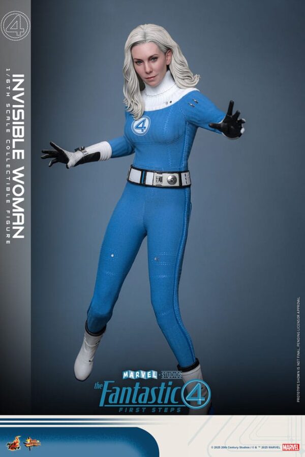 Los Cuatro Fantásticos: primeros pasos Hot Toys Movie Masterpiece 1/6 Invisible Woman 28 cm - Imagen 3