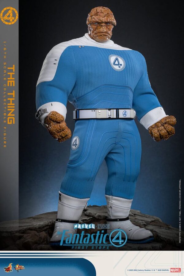 Los Cuatro Fantásticos: primeros pasos Hot Toys Movie Masterpiece 1/6 The Thing 31 cm