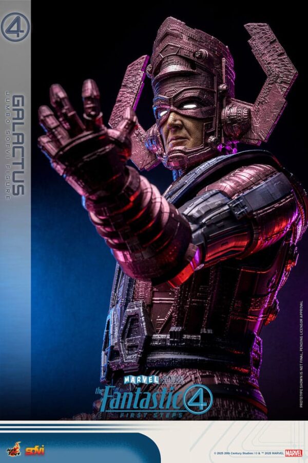 Los Cuatro Fantásticos: primeros pasos Hot Toys Vinilo Jumbo Sofvi Masterpiece Galactus 70 cm - Imagen 3