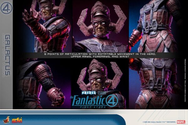 Los Cuatro Fantásticos: primeros pasos Hot Toys Vinilo Jumbo Sofvi Masterpiece Galactus 70 cm - Imagen 5