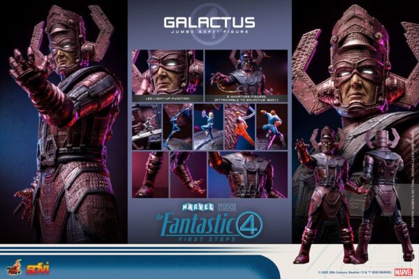 Los Cuatro Fantásticos: primeros pasos Hot Toys Vinilo Jumbo Sofvi Masterpiece Galactus 70 cm - Imagen 7