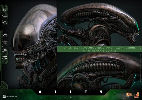 Alien Hot ToysMovie Masterpiece 1/6 Big Chap 36 cm - Imagen 7