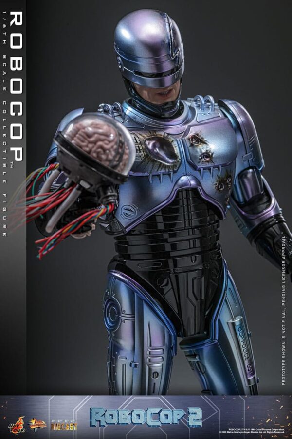 RoboCop 2 Hot Toys Movie Masterpiece Diecast 1/6 RoboCop 30 cm - Imagen 2