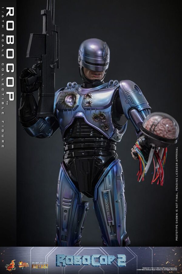 RoboCop 2 Hot Toys Movie Masterpiece Diecast 1/6 RoboCop 30 cm - Imagen 6