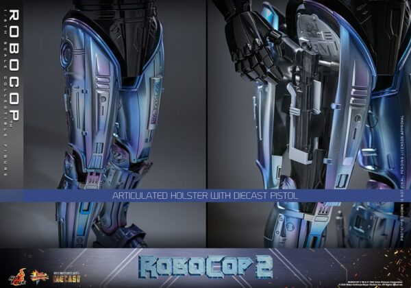 RoboCop 2 Hot Toys Movie Masterpiece Diecast 1/6 RoboCop 30 cm - Imagen 9