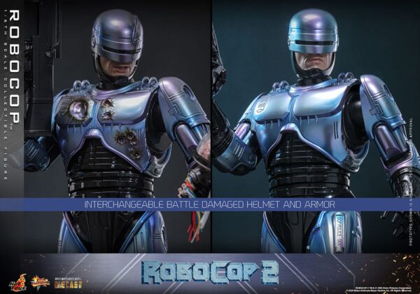 RoboCop 2 Hot Toys Movie Masterpiece Diecast 1/6 RoboCop 30 cm - Imagen 10