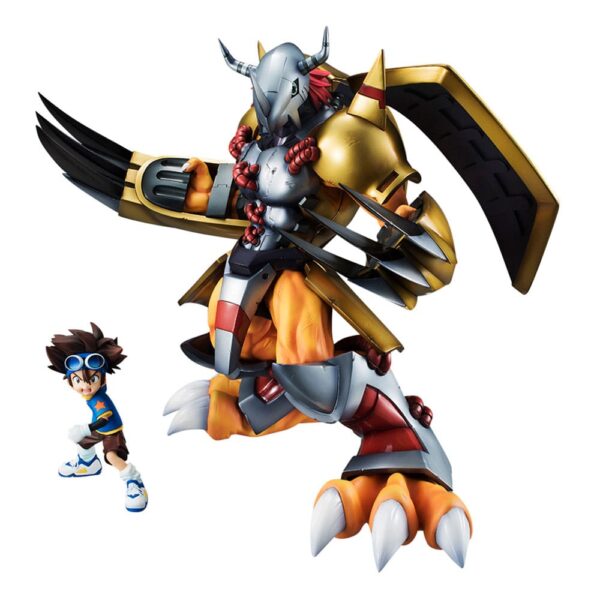 Digimon Adventure Serie Precious G.E.M. Megahouse Wargreymon & Taichi Yagami 25 cm