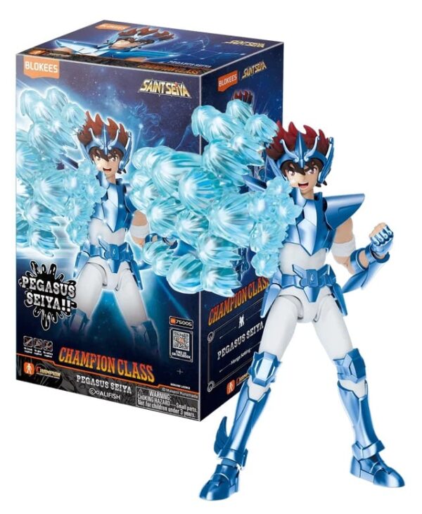 Saint Seiya Pegasus Seiya Model Kit Champion Class Blokees 14 cm