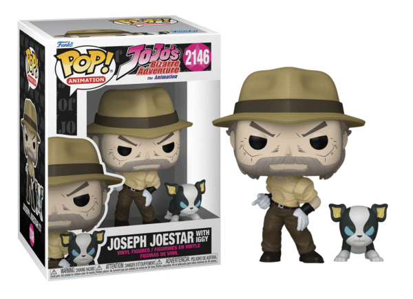 Funko POP! Jojo's Bizarre Adventure Joseph Joestar with Iggy 2146
