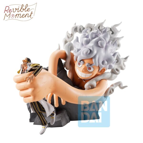 One Piece Luffy & Kizaru Revible Moment Burst of Energy Banpresto 20 cm