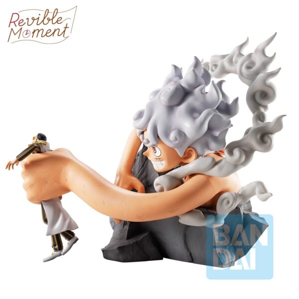 One Piece Luffy & Kizaru Revible Moment Burst of Energy Banpresto 20 cm - Imagen 3
