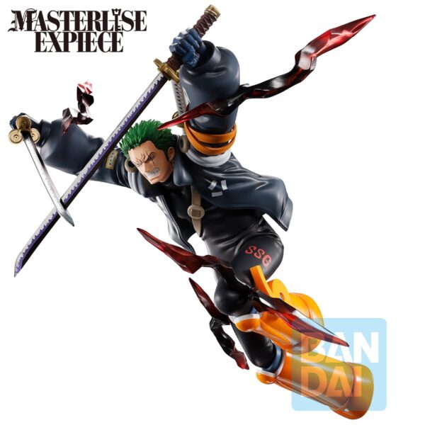 One Piece Roronoa Zoro Masterlise Expiece Burst of Energy Banpresto 15 cm - Imagen 3