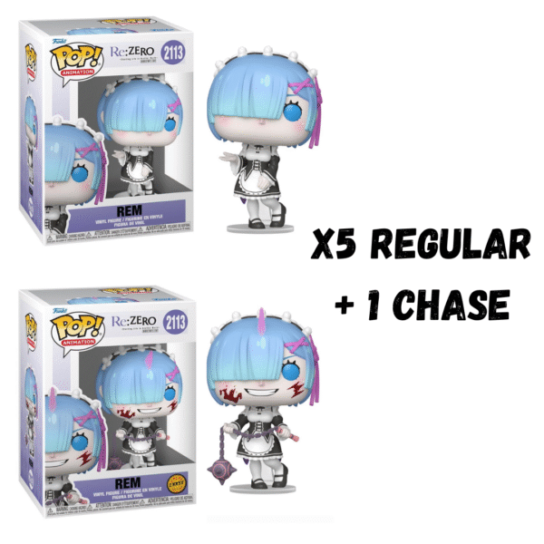 Funko POP! Re:Zero Rem with Chase 2113 (CAJA COMPLETA)