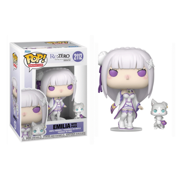 Funko POP! Re:Zero Emilia with Puck 2112