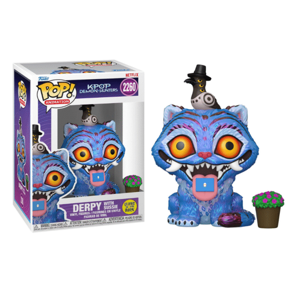 Funko POP! KPop Demon Hunters Derpy with Sussie 2260 (GITD)