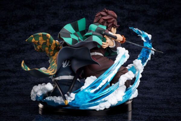 Kimetsu no Yaiba Aniplex Tanjiro y Tomioka 13 cm - Imagen 4