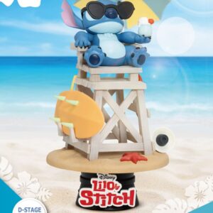 Disney Lilo y Stitch Diorama D-Stage Stitch Summer Vibe 126 16 cm