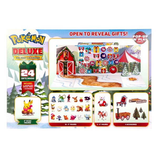 Pokémon Calendario de adviento Pop-Up 'N' Play Deluxe Holiday 2025 *Version EN*