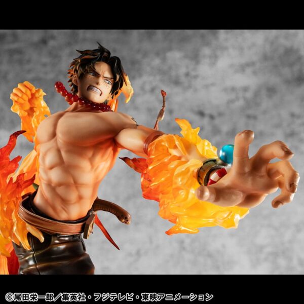 One Piece Megahouse P.O.P. NEO-Maximum Portgas D. Ace 15th Anniversary Super Limited Reprint Ver. 23 cm - Imagen 14