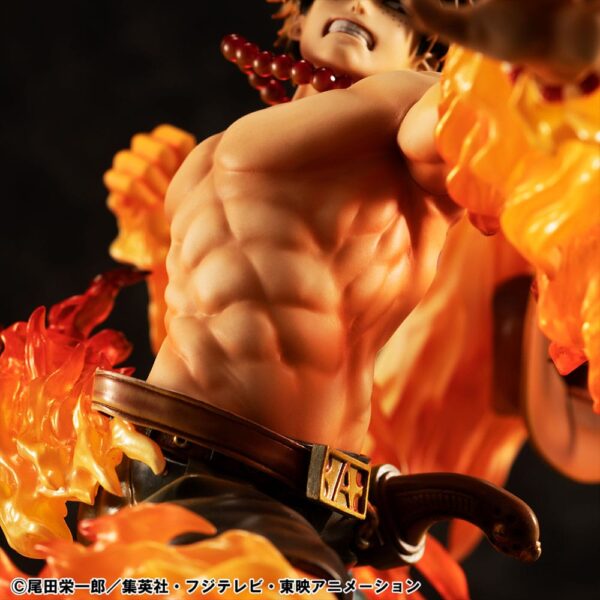 One Piece Megahouse P.O.P. NEO-Maximum Portgas D. Ace 15th Anniversary Super Limited Reprint Ver. 23 cm - Imagen 12