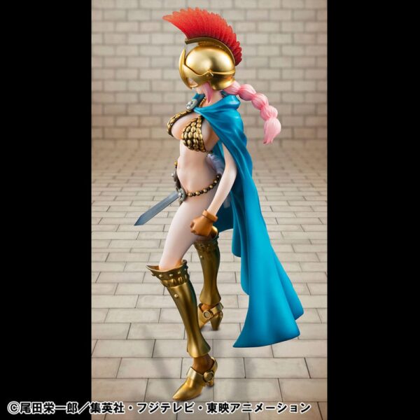 One Piece Megahouse P.O.P. Gladiator Rebecca Sailing Again Super Limited Reprint Ver. 22 cm - Imagen 3