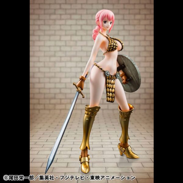 One Piece Megahouse P.O.P. Gladiator Rebecca Sailing Again Super Limited Reprint Ver. 22 cm - Imagen 5