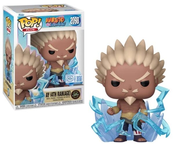 Funko POP! Naruto Shippuden Ay 4th Raikage With Chase (GW) (CAJA COMPLETA) - Imagen 3