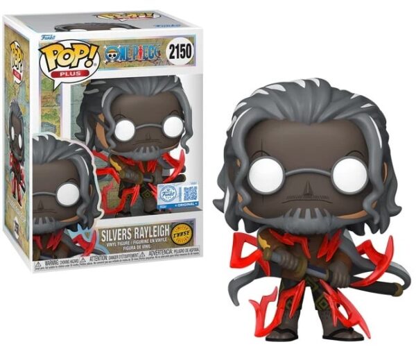 Funko POP! One Piece Silvers Rayleigh With Chase 2150 (CAJA COMPLETA) - Imagen 3