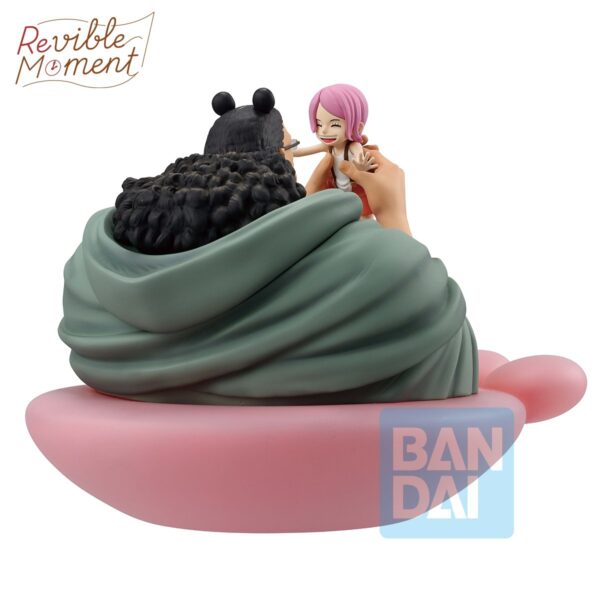 One Piece Kuma & Bonney Dramatic Memories Revible Moment Bandai 13 cm - Imagen 2
