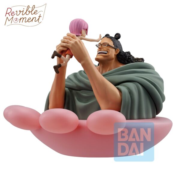 One Piece Kuma & Bonney Dramatic Memories Revible Moment Bandai 13 cm - Imagen 3