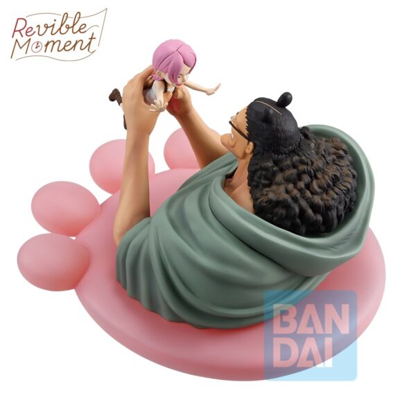 One Piece Kuma & Bonney Dramatic Memories Revible Moment Bandai 13 cm - Imagen 4