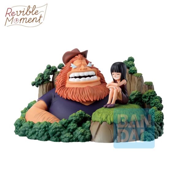 One Piece Saul & Robin Dramatic Memories Revible Moment Bandai 13 cm