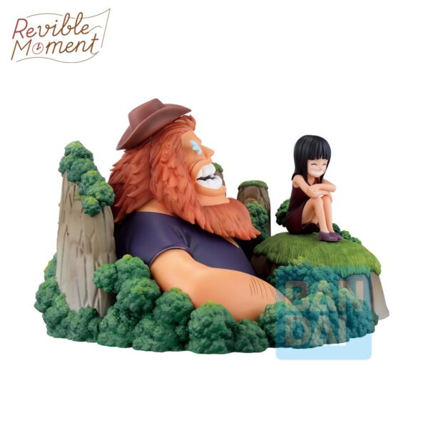 One Piece Saul & Robin Dramatic Memories Revible Moment Bandai 13 cm - Imagen 3