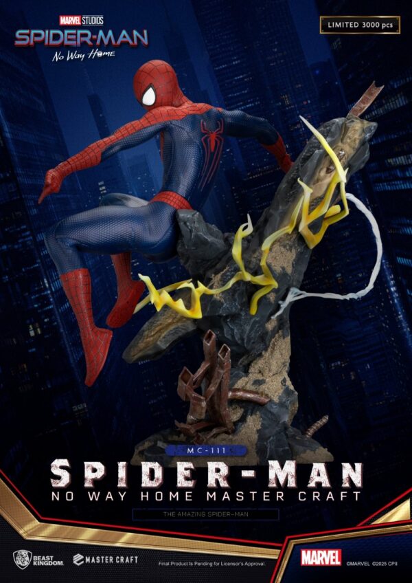 Marvel The Amazing Spider-Man Beast Kingdom Master Craft 35 cm - Imagen 2