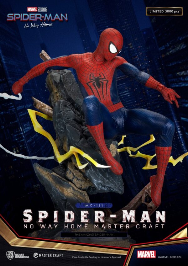 Marvel The Amazing Spider-Man Beast Kingdom Master Craft 35 cm - Imagen 3