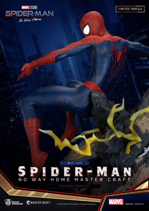Marvel The Amazing Spider-Man Beast Kingdom Master Craft 35 cm - Imagen 5