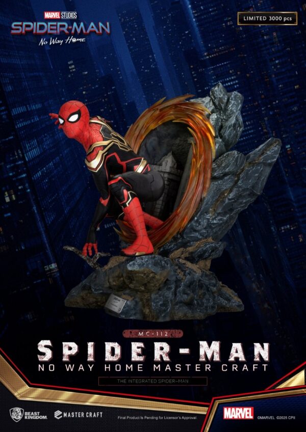 Marvel The Integrated Spider-Man Beast Kingdom Master Craft 31,5 cm