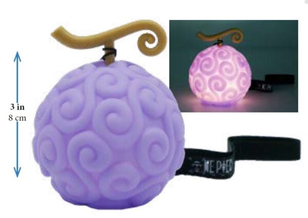 One Piece Gomu Gomu Fruit Lamp 8 cm