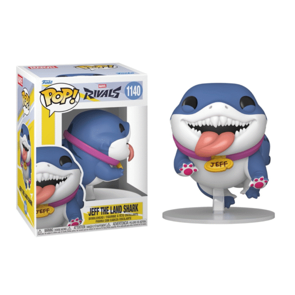 Funko POP! Marvel Rivals Jeff the land Shark 1140