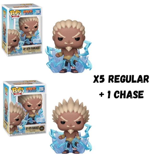 Funko POP! Naruto Shippuden Ay 4th Raikage With Chase (GW) (CAJA COMPLETA)